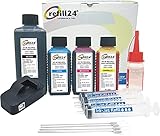 1 x reseteador (120 usos) para cartuchos color y negro, instrucciones para rellenar los cartuchos y accesorios.