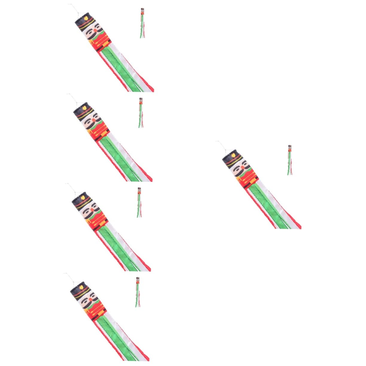 Drapeau du tube d'air de casse-noisette Abaodam pour decoration Noel exterieur