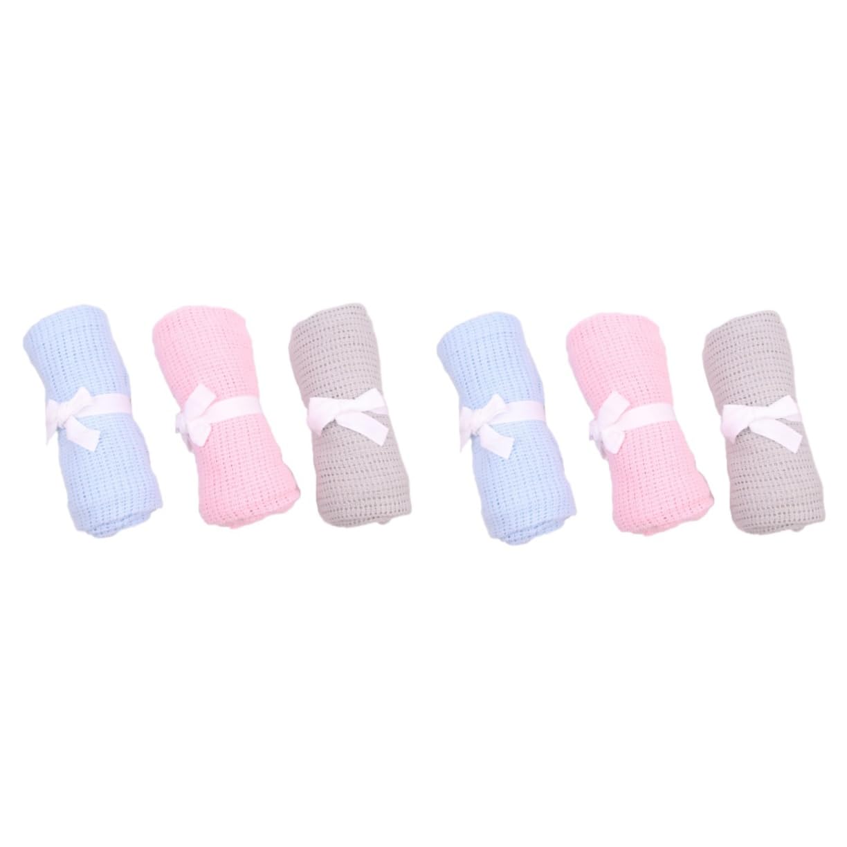 BESTonZON 6piezas para Niño Niña De Swaddle para Cuna Carrito y Uso Diario Suaves