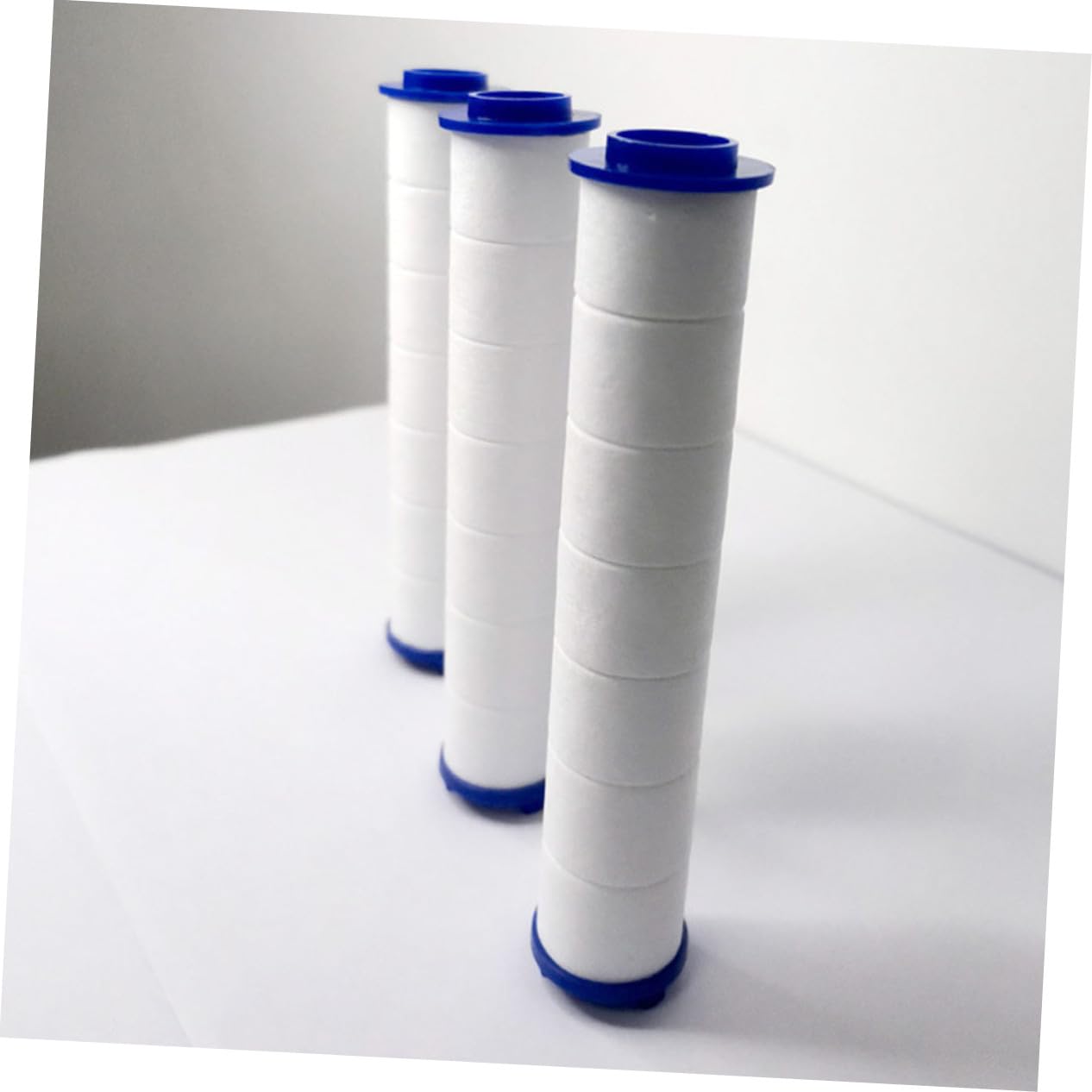 Confezione da 5 filtri per doccia staccabili, con nucleo in cotone, per soffione doccia, in polipropilene, ideali per uso domestico e professionale, migliora la qualità dell'acqua e la salute della