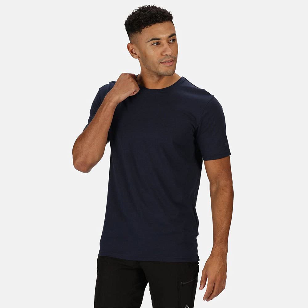 Regatta Men's Tait Lightweight Active T-Shirt - Navy - M