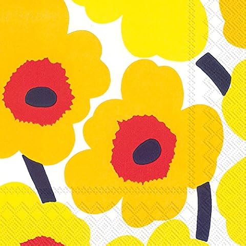 Boston International Marimekko Floral Lunch Napkins Cover