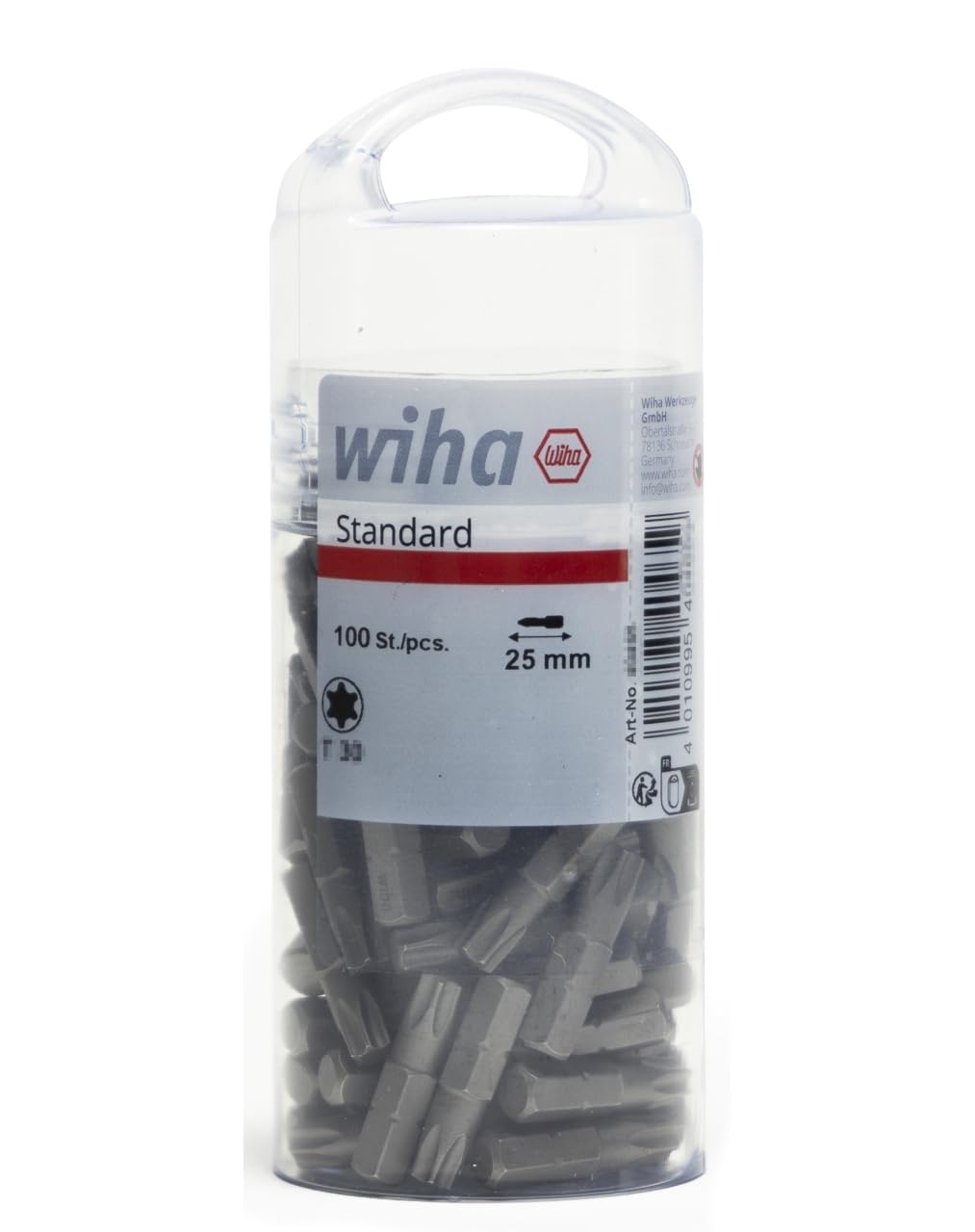 WIHA 40463 standardowy zestaw bitów 25 mm 7930-009 7015Z T20 x 25 mm Ref. 7930009