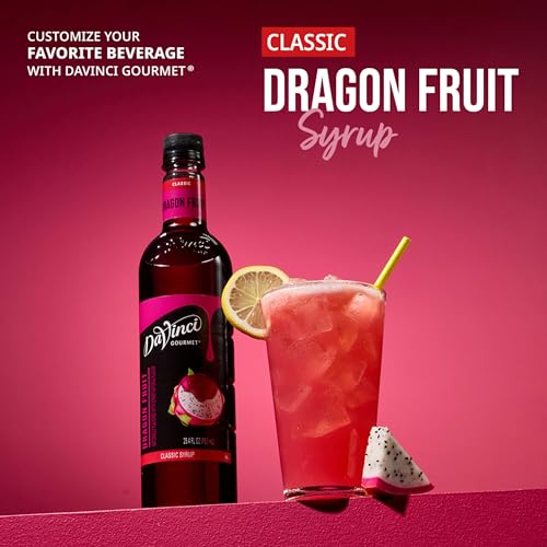Image of DaVinci Gourmet Dragon Fruit Syrup, 25.4 Fluid Ounces (Pack of 1)