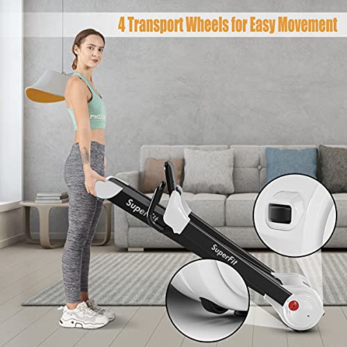 Caminadora eléctrica SPORFIT 2.25 hp plegable 55x30x51 pulg miniatura 6