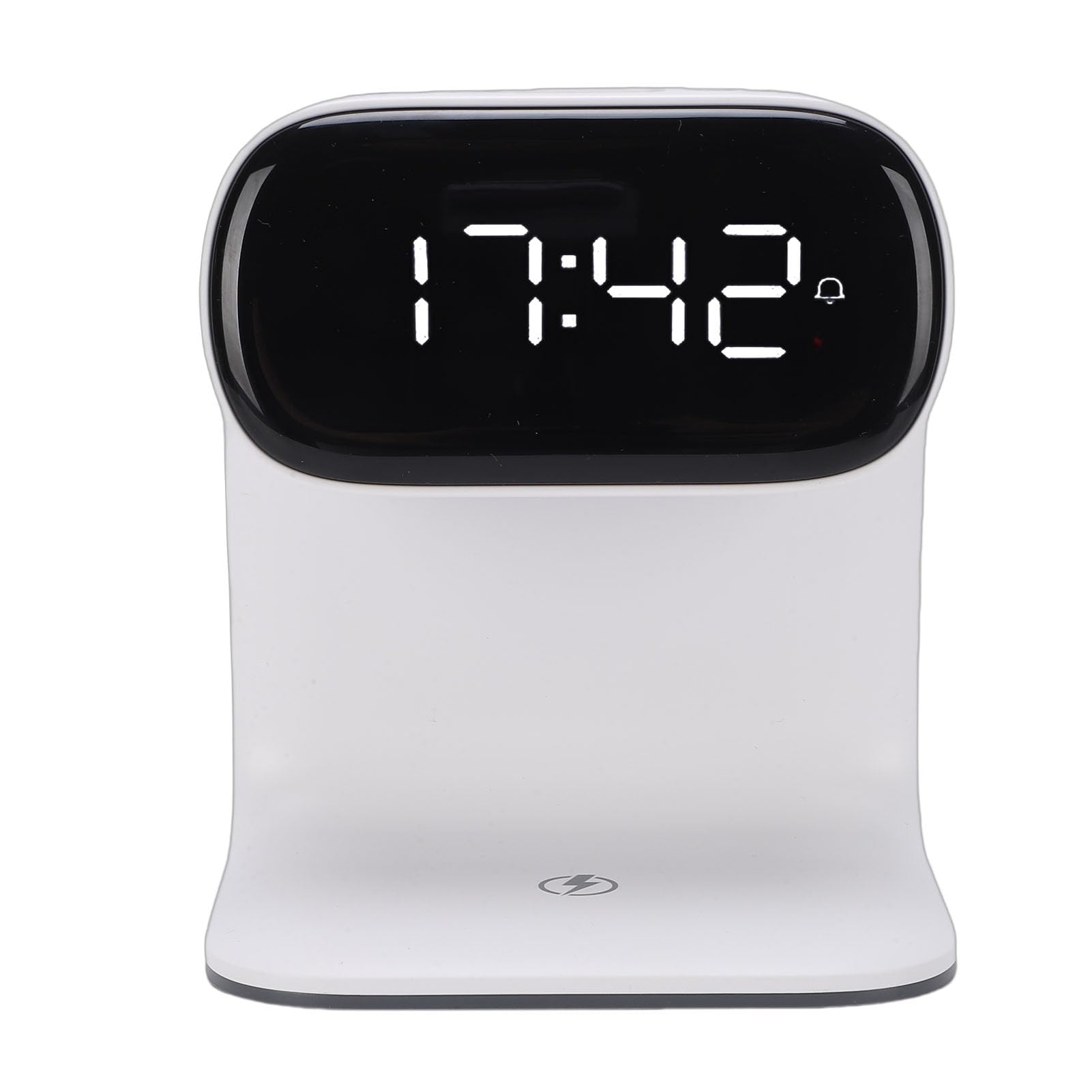 Sveglia Intelligente, Stazione di Ricarica Rapida Wireless con Luce Notturna Touch da 15 W, Orologio Digitale per Camera da Letto, Soggiorno