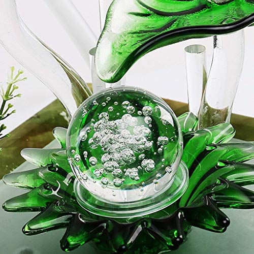 Innenbrunnen Moderner Minimalistischer Keramik-Tischbrunnen Innenbefeuchter Desktop-Aquarium Home Decoration Geschenk Innenentspannung Desktop-Brunnen (Farbe: B) - Image 7