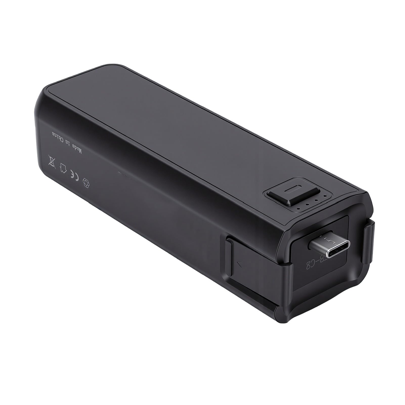 Sxhlseller Poignée de Batterie pour 3 4, 5000 MAh à Charge Rapide, Batterie étendue avec Port USB C et Support de Filetage 1/4" pour Trépied, Perche à Selfie
