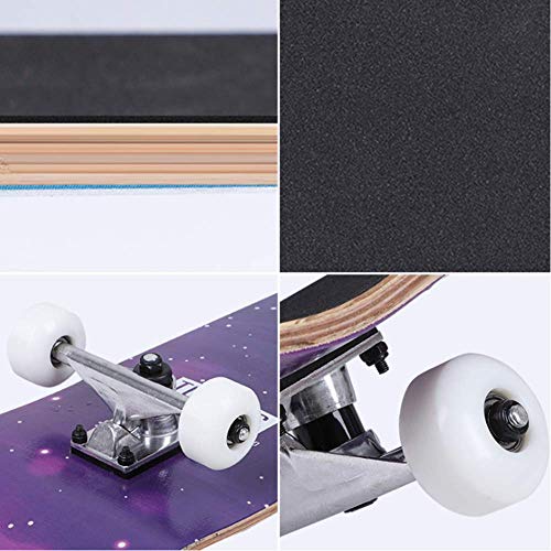 QWER2P Skateboard da 31 Pollici Longboard Completo...
