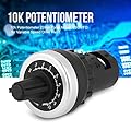 DEWIN Potenziometro Rotativo del Regolatore, Potenziometro da 10k con Montaggio a Pannello VSD VFD per Inversione di Velocità Variabile #2