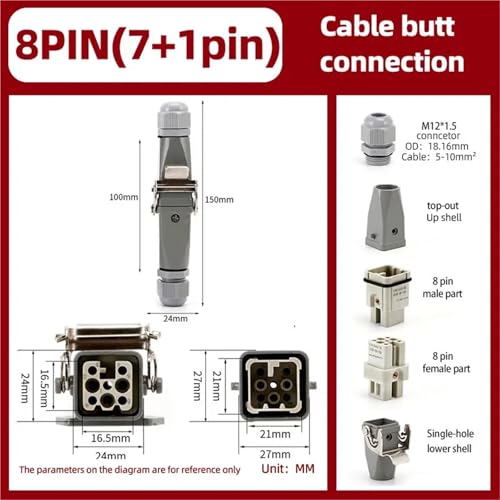 Conector de alta resistencia HA: la solución de 8 pines contra desconexiones en maquinaria 2
