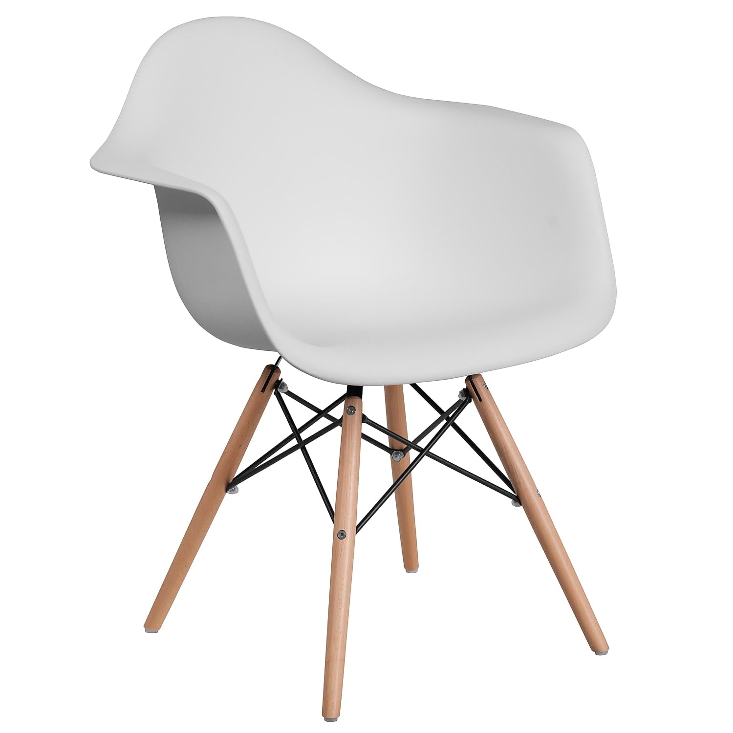 Amazon.com - Flash Furniture Alonza Series White Plastic Chair