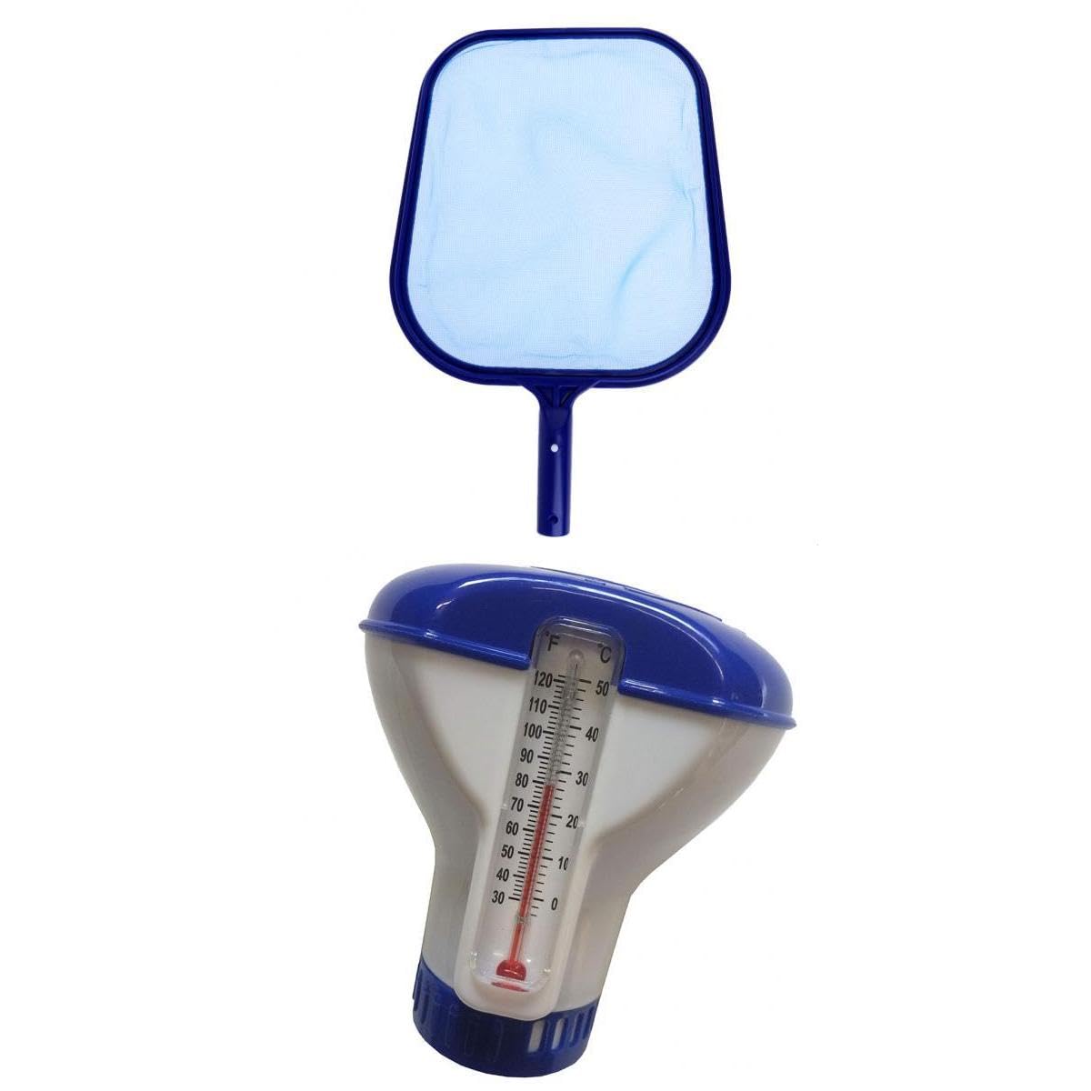 bnf® Swimming Pool Floating Chlorine Dispenser 5 with Leaf Skimmer Net" | Pool Chemicals & Clarifiers | Pool Chemicals & Testing | Pools & Spas | Yard, Garden & Outdoor Living-image-13