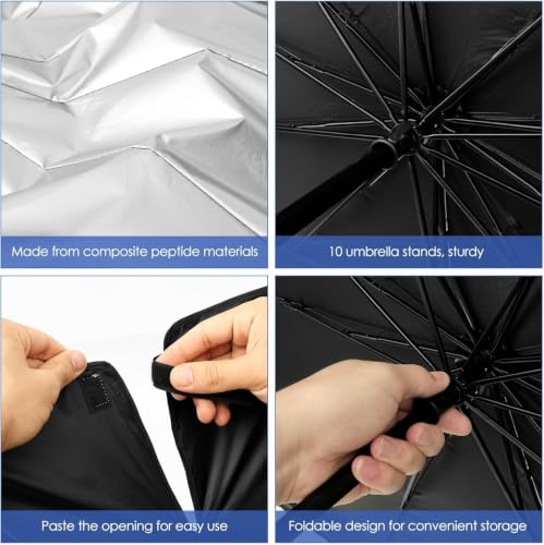 Parasol Coche Delantero Benz ML 2006-2024 2025 Protector UV Solar 6