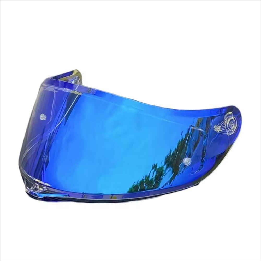 ZJHFDC Motorcycle Helmet Visor for AGV K5 K5S K3SV K1 K1S, Windproof Anti Scratch Helmet Visor Replacement Motorcycle Accessories,normal-Lrevoclearblue