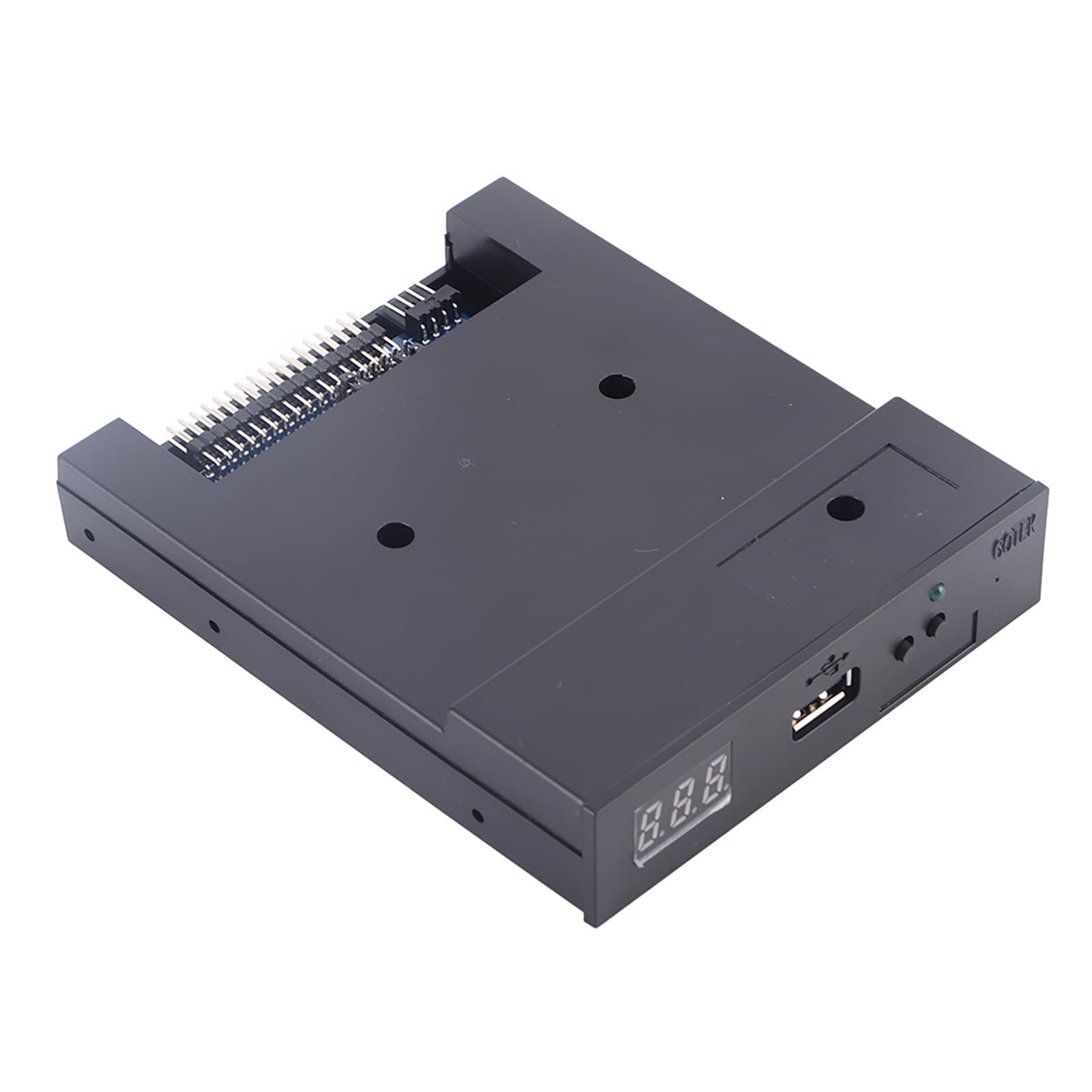 Emulador de Unidad de Disquete USB, Unidad de Disquete de 3,5 "a emulador de USB Simulación de Disquete Externo para Teclado Musical Emulador de Unidad de Disquete USB de 34 Pines y 5 V DC