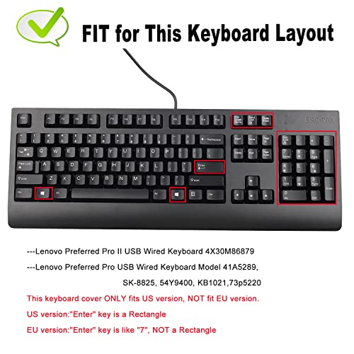 Protector de Teclado para Lenovo Preferred Pro II y USB miniatura 2