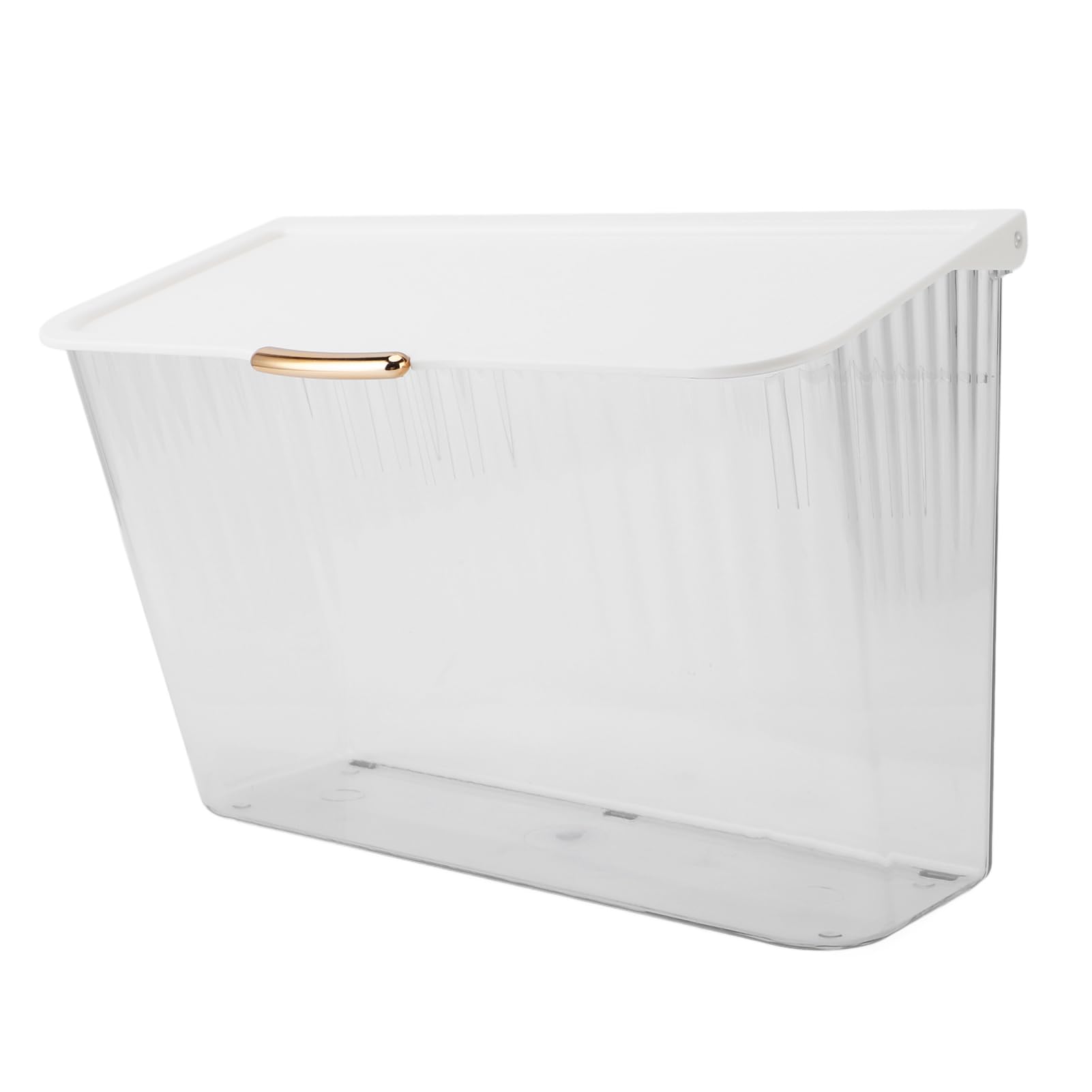 Gagner de la place au sol grâce au panier à linge mural 4L Walfront anti-poussière