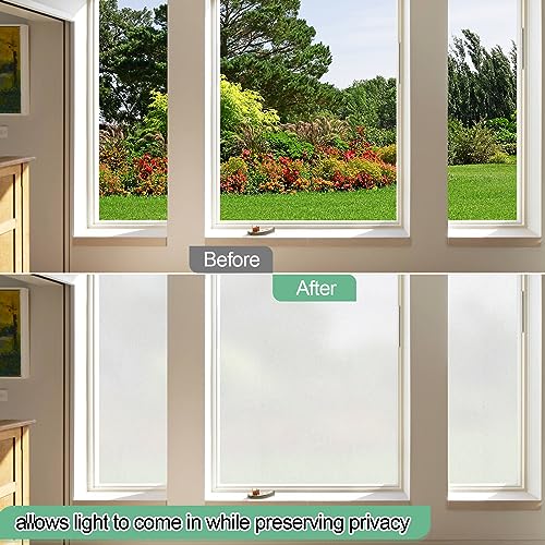 Película de privacidad para ventana de vidrio esmerilado miniatura 6