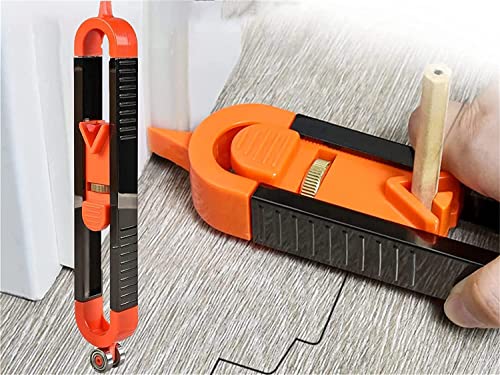 Precise Contour Gauge with Lock Cover