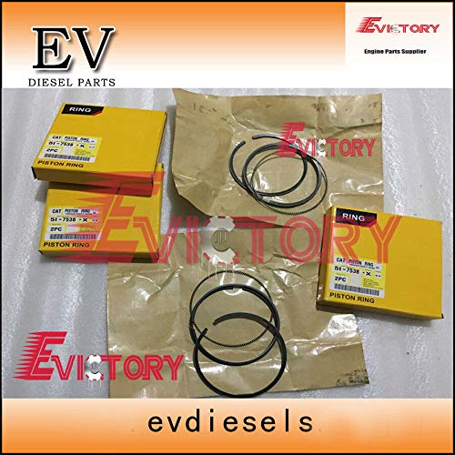 Kit joint piston C6.4 complet évite fuite huile pelle