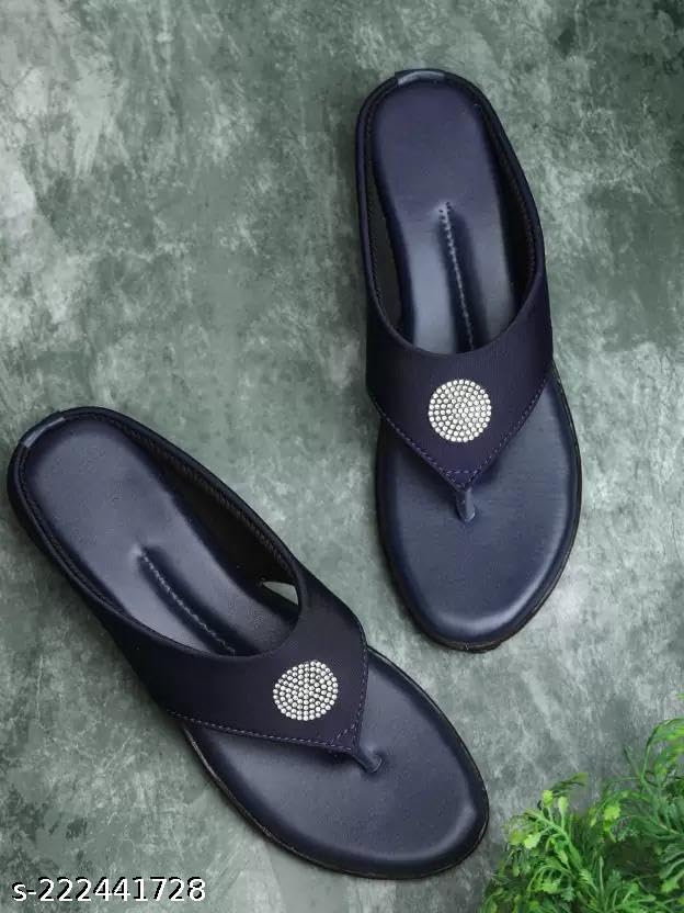 Image of KM Footwear Women's and Girls Fashion Flats and Stylish Sandals Cushioned Flats Wedges