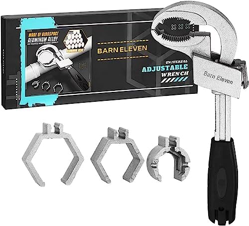 Universal Adjustable Double-ended Wrench - Multifunctional Adjustable Wrench for Disassembly & Assembly of Sanitary Ware, Pipe Puts - Crescent Wrench Sets for Water Pipe Repair, Home Accessories