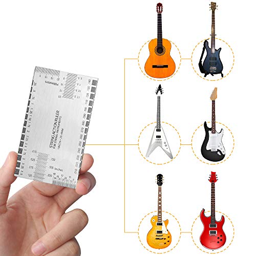 Huayue Jauge De Guitare Outil Luthier Guitare, Règle d’Action Corde De Guitare Règle De Jauge De Guitare Pour La Guitare… - Les Beatles, Paul McCartney, John Lennon, RIngo Starr, George Harrison Huayue Jauge De Guitare Outil Luthier Guitare, Règle d'Action Corde De Guitare Règle De Jauge De Guitare Pour La Guitare… – Image 8