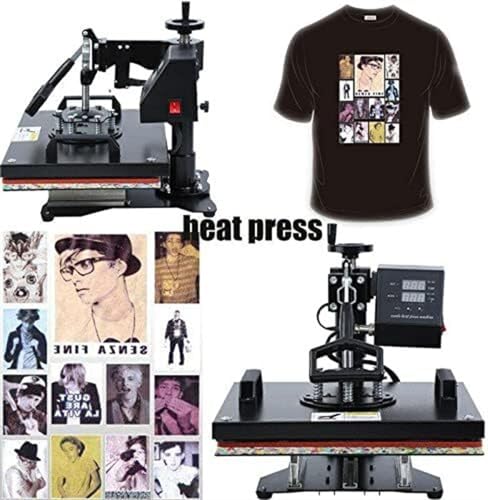 Prensa térmica para sublimación swing away para camiseta miniatura 4