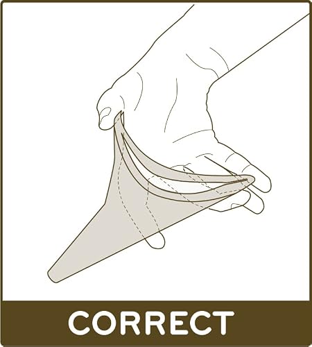 GoGirl Female Urination Device (FUD) - #1 FUD Made in The USA. Pee Standing Up! Portable Female Urinal for Women, Pee Funnel, Soft, Flexible, Reusable, Medical-Grade Silicone - Khaki/Camo