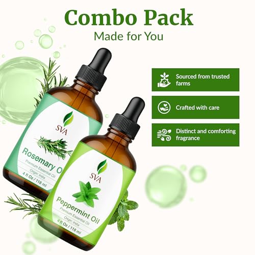 Combo Aceite Esencial de Menta y Romero 4 oz miniatura 4