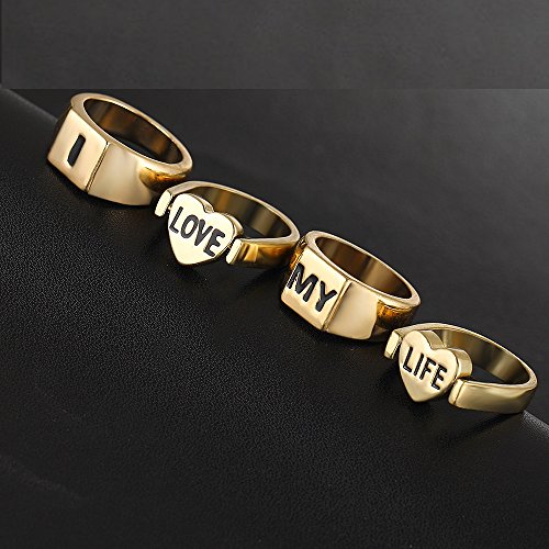 Valentine Love Midi Finger Ring