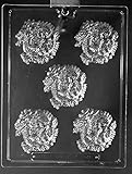 Grandmama's Goodies I028 Small Dragon Pieces Chocolate Candy Soap Mold with Exclusive Molding Instructions