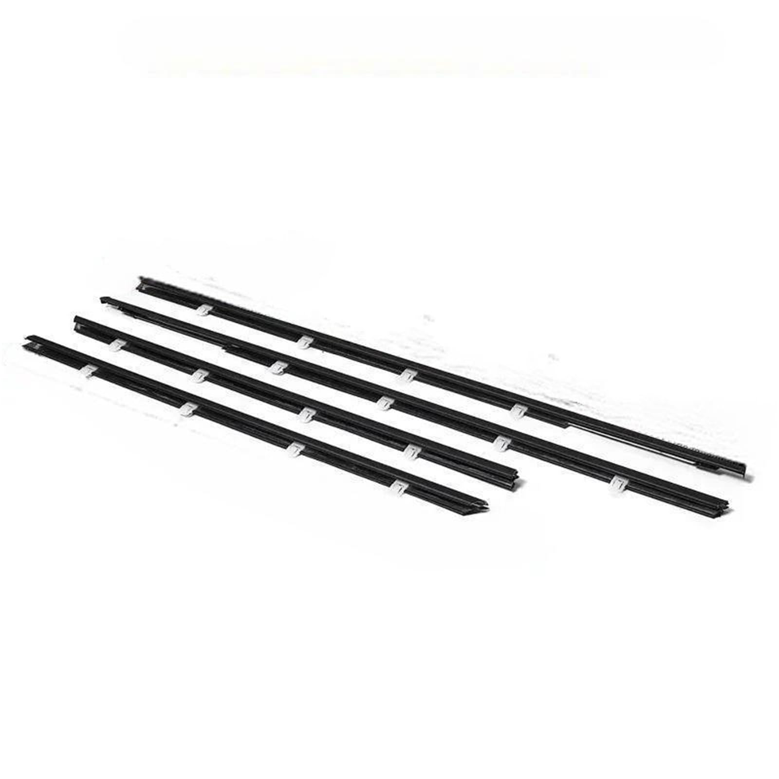 Snwdbh 2012-2015 Car Window Glass Sealant Strip For Civic Sedan 2001-2019 Weatherstrip Trim Sealing Rubber Side Door Outer Waterproof Belt Exterior Belt(2012-2015)