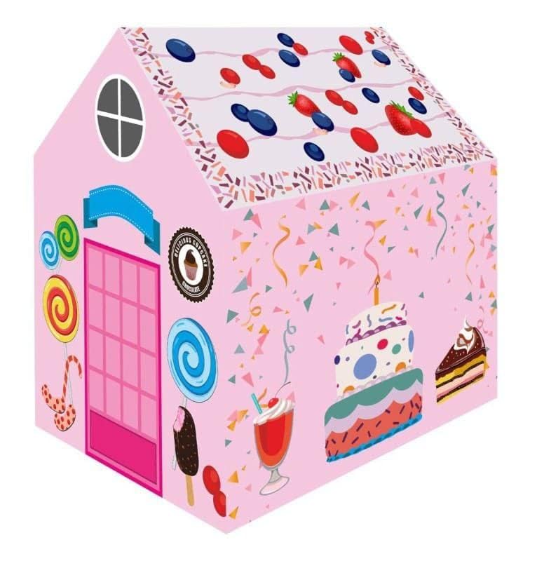Filloxy Playhouses Candy House for Kids 2-8 Old Years Boy & Girls Portable Comfortable Castle Big Size Play House for Children (Age : 3 Years & up) | Multicolor (Happy Birthday House) (B0D2FHVLTK) Amazon Price History, Amazon Price Tracker