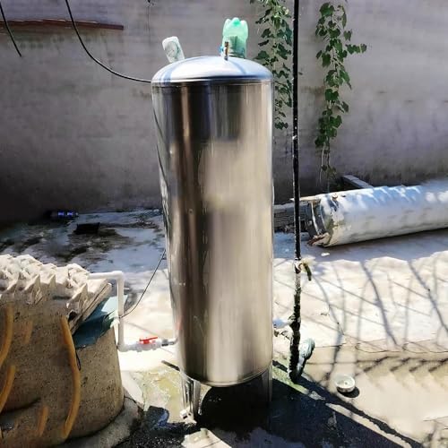 Tanque de presión de agua al aire libre, sistema acumulador de agua caliente para almacenamiento de emergencia y eficiencia de la bomba