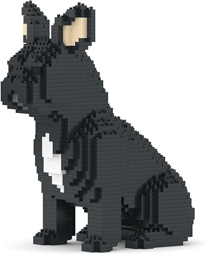 JEKCA Bulldog francés 04S-M03 Bloques de construcción de plástico para perros Edad 14+