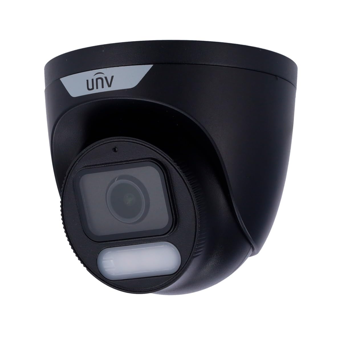 UNV Cámara IP negra 4MP con ranura para tarjeta SD para grabación máxima 512GB