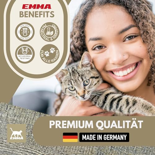 EMMA Lebertran-Zinksalbe für Hund, Katze & Pferd 250 ml – Zinkcreme bei Wunder Haut, Juckreiz & Mauke – wasserfeste Wund- & Pfotensalbe zur Hautpflege bei Ekzem & Liegeschwielen