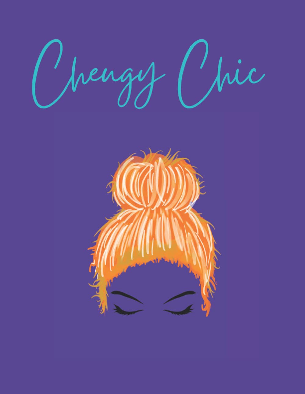 Cheugy Chic: A Basic Notebook for Basic Millennials and Gen Z in Purple (Letter Sized)