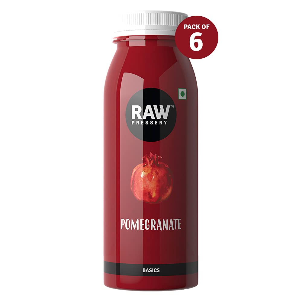 Raw Pressery Pomegranate Juice (6 x 250ml) Rich in Antioxidants