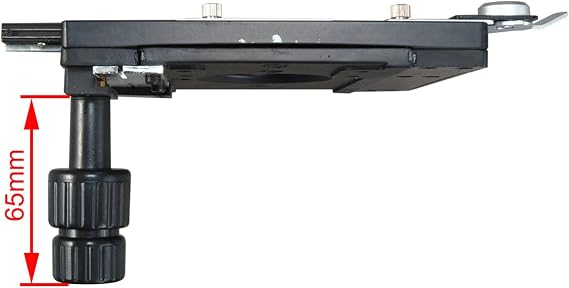 OMAX A115B Large Double Layer Mechanical Stage for Biological Microscope