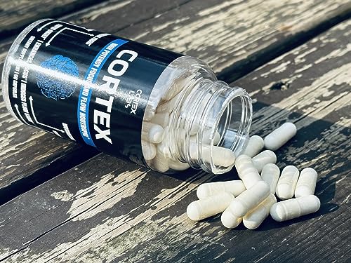 Cortex Nootropic Stack - Powerful Brain Supplement for Increased Mental Performance - Uridine Monophospate, Bacopa Monnieri, Artichoke Extract, CDP Choline