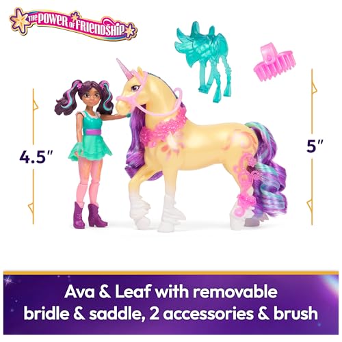 image for Unicorn Academy, Ava & Leaf Power of Friendship Set with Translucent S