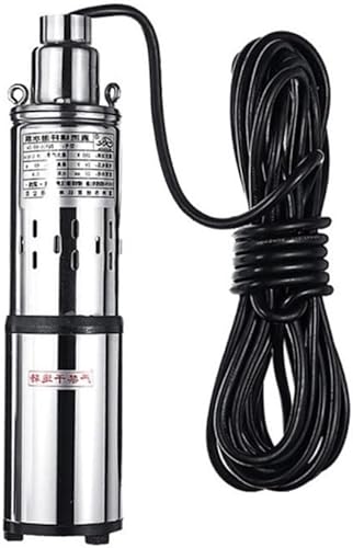 Bomba de agua sumergible solar Bomba sumergible de pozo profundo Bomba de agua solar Impulsor centrífugo de acero inoxidable Motor de cobre puro