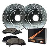 [Front] Max Brakes Carbon Ceramic Pads with Carbon Ceramic Pads KT094411