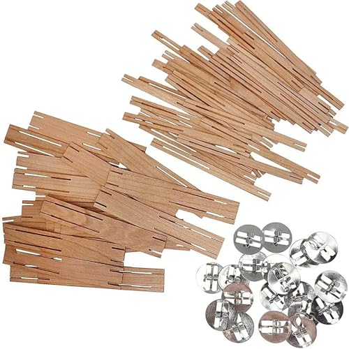 Mechas de Madera para Velas 30 unidades 19x130 mm