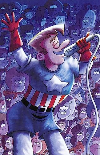 Captain American Idol (Rich Johnston's) #1A FN ; Boom! comic book | Fred Hembeck Variant Captain America Spoof