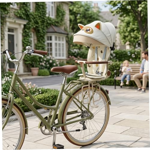 Asiento de bicicleta para niños plegable que soluciona la falta de espacio 2
