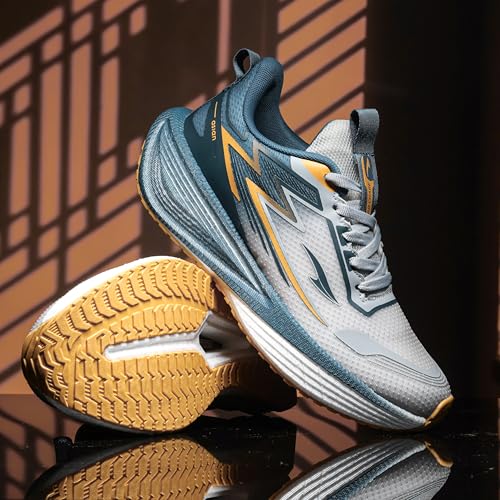 Image of ASIAN Hypercushion Carbon-07 Men's Running Shoes for Sports & Training with Energy-Return Midsole | Bounce Cushioning, Breathable Knit & High-Grip Outsole